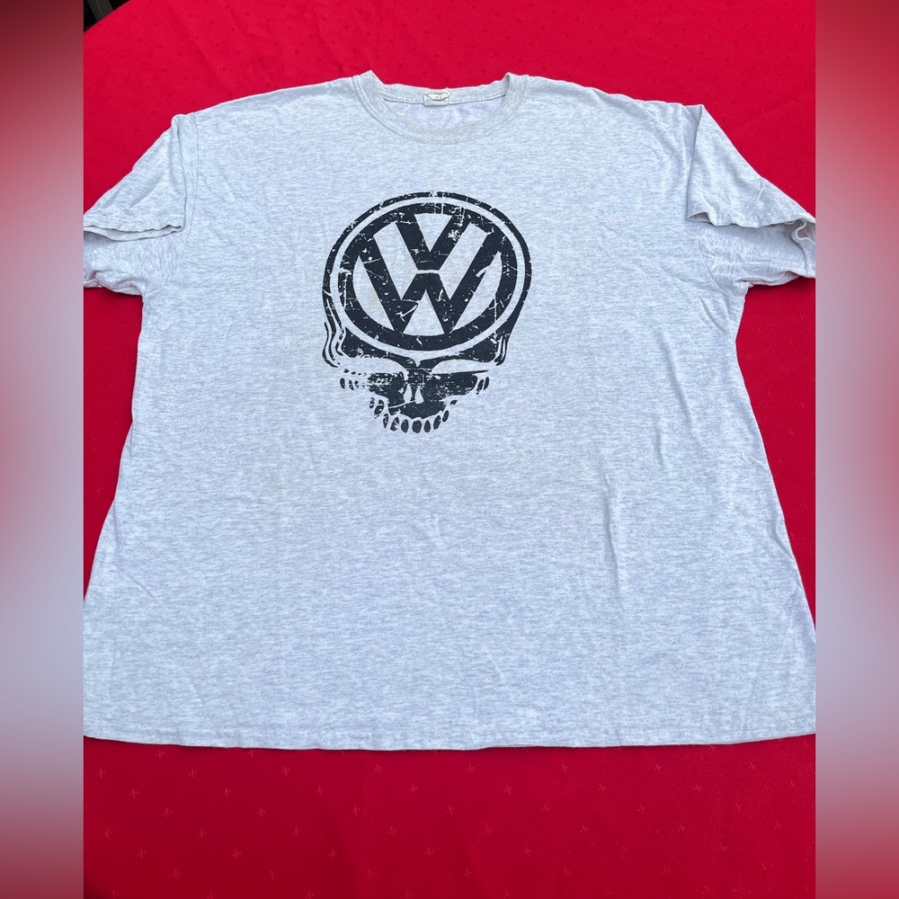 Gildan Light Gray Graphic Tee cotton